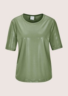 Sommershirt mit Glanzoptik thumbnail 7