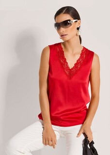 Lingerie-Top aus Seidenstretch thumbnail 5