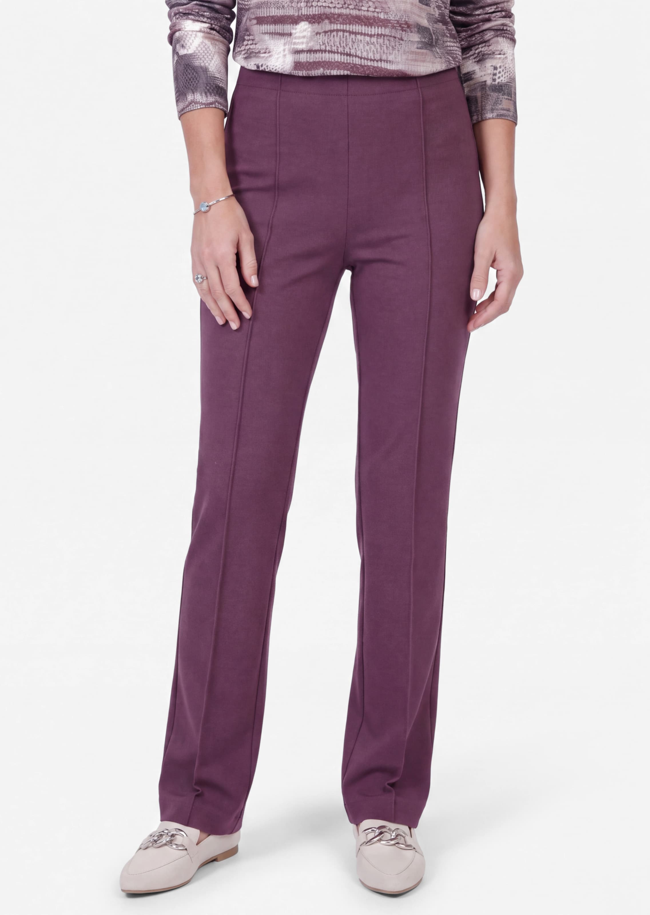 Hose CARLA aus weichem Jersey-Flanell