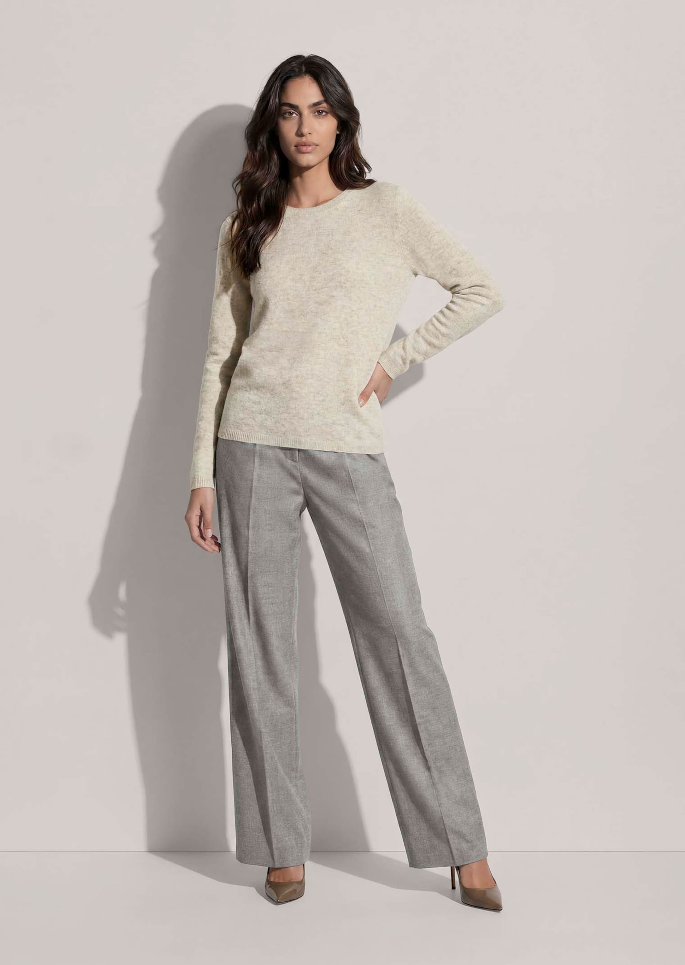 Trui met ronde hals, van Good Cashmere