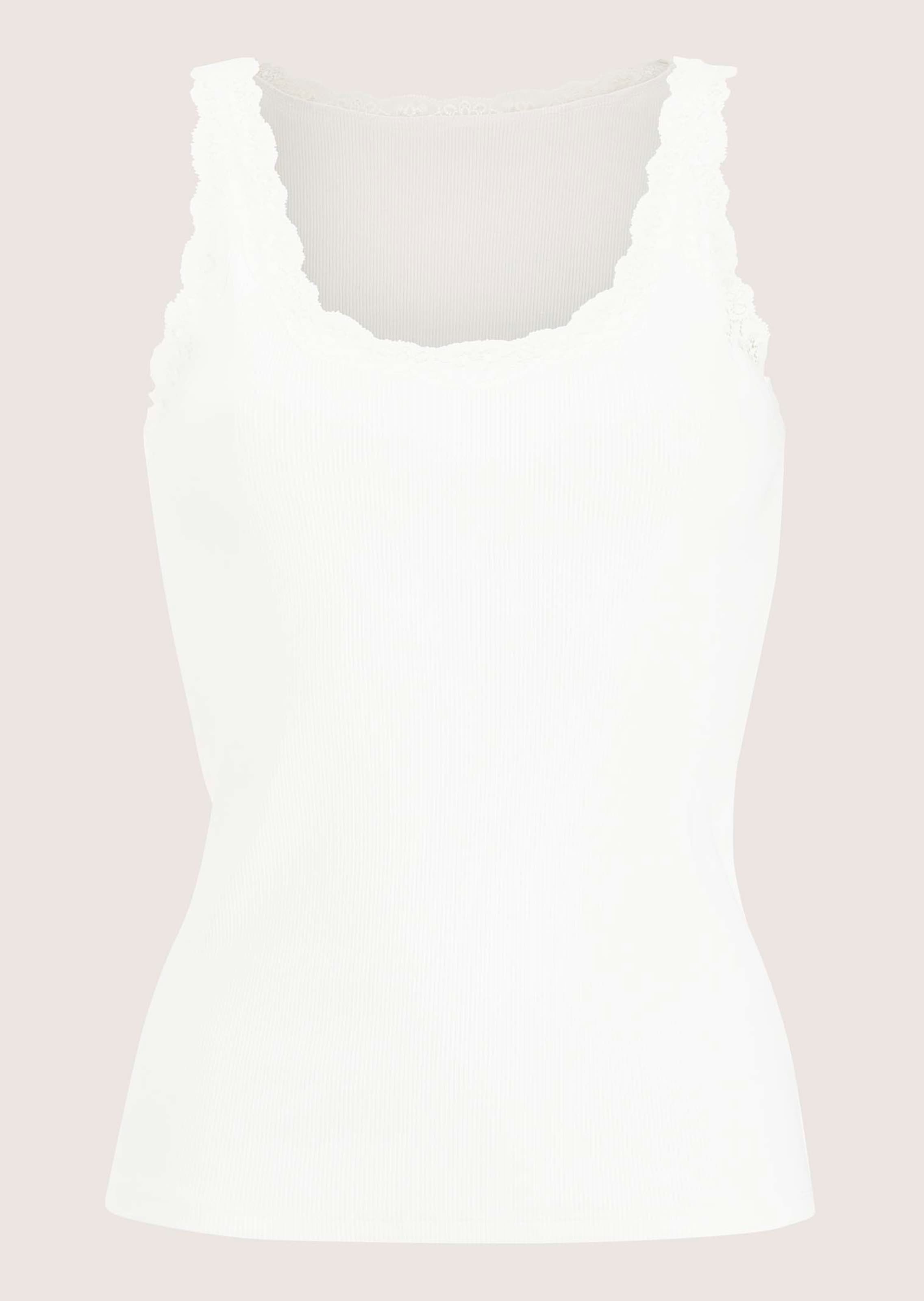 Lace-trim vest top thumbnail 7