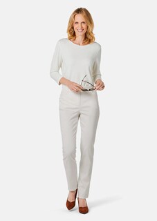 Pantalon en coton satiné LOUISA thumbnail 2