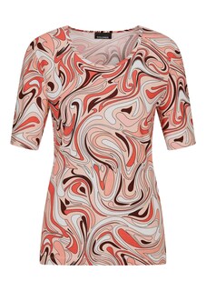 T-shirt imprimé en jersey de viscose thumbnail 4