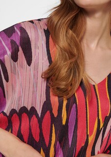 Kimono-Pullover mit Unikat-Print thumbnail 6