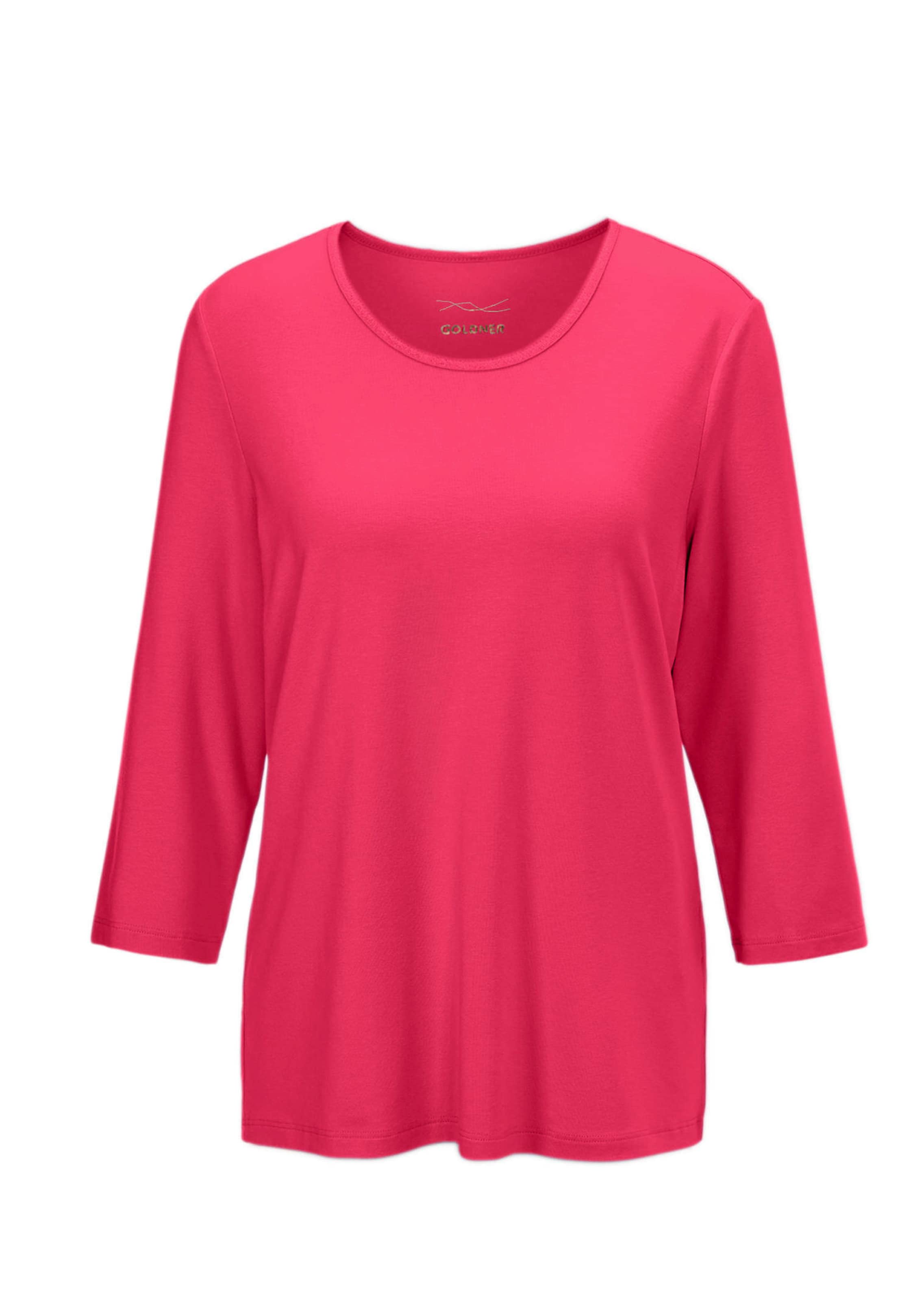 Trageangenehmes Viskoseshirt mit Elasthan