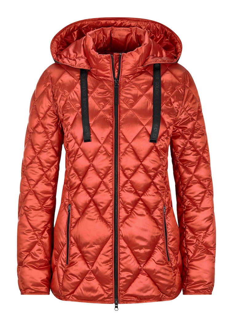 Veste matelassée avec motif à losanges