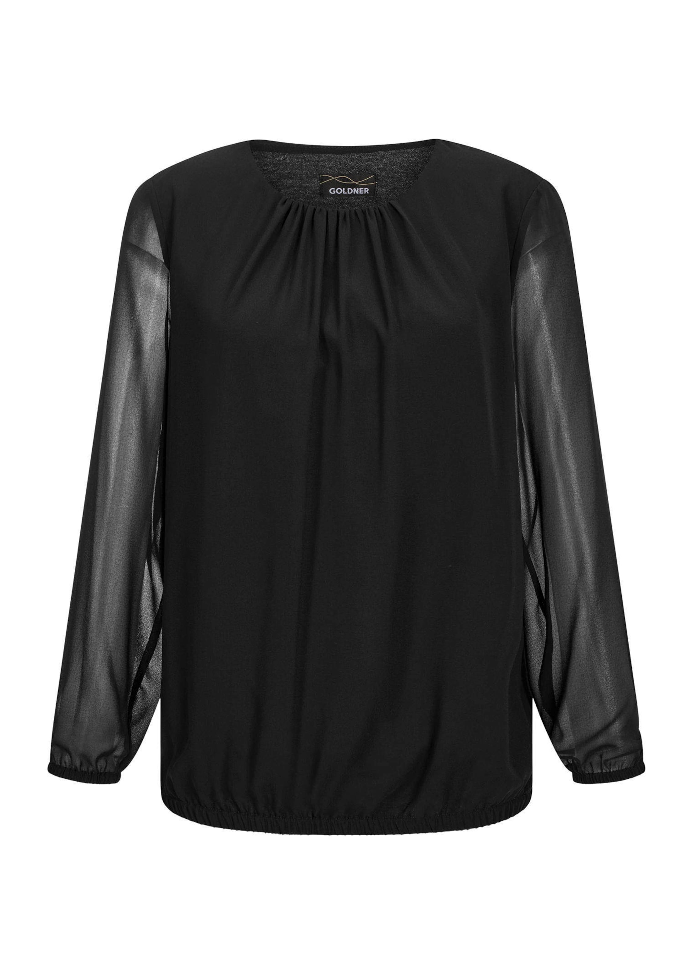 Elegante blouse van chiffon