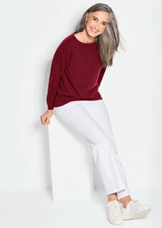 Kaschmirpullover mit U-Boot Ausschnitt thumbnail 4
