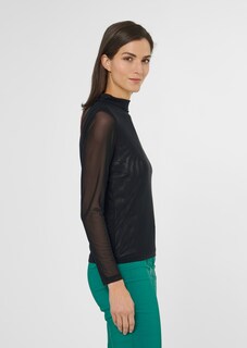 Shirt mit transparenten Ärmeln thumbnail 5