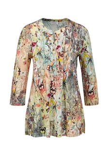 Figurschmeichelndes Drucktunika-Shirt thumbnail 6