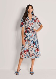 Wickelkleid mit Blumenmuster thumbnail 3