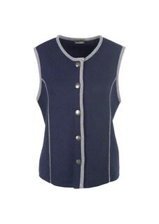 Tijdloos tricot vest met merinoscheerwol thumbnail 6