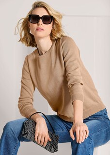 Feinstrick-Pullover aus reiner Baumwolle thumbnail 5