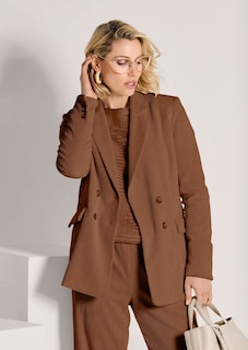 Zweireihiger Blazer in Cord-Optik thumbnail 5