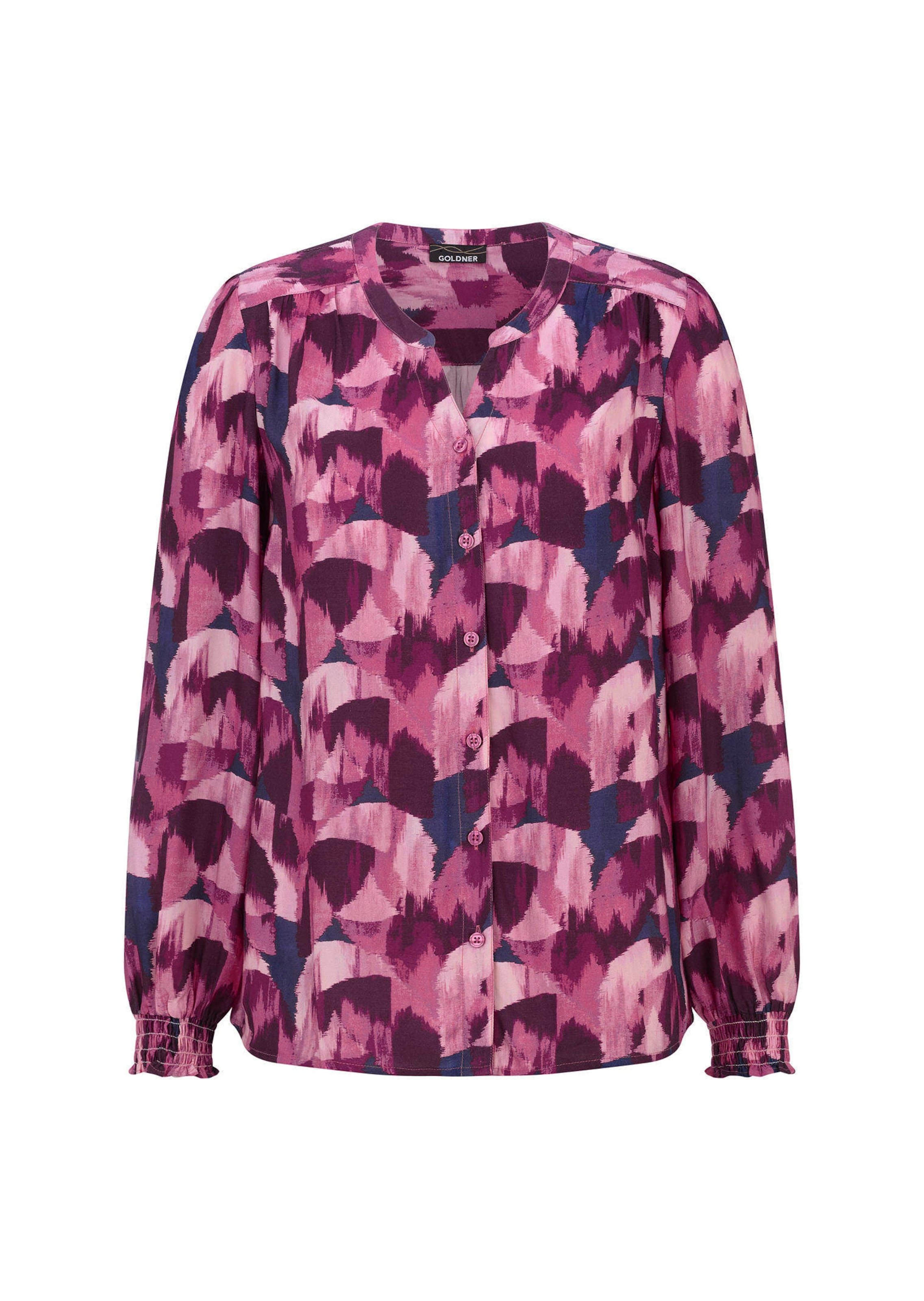 Satinbluse aus reiner Viskose