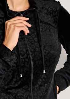 Sweatjacke in flauschiger Nicki-Qualität thumbnail 6