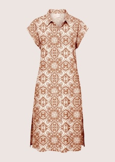Robe-chemise en viscose imprimée thumbnail 7