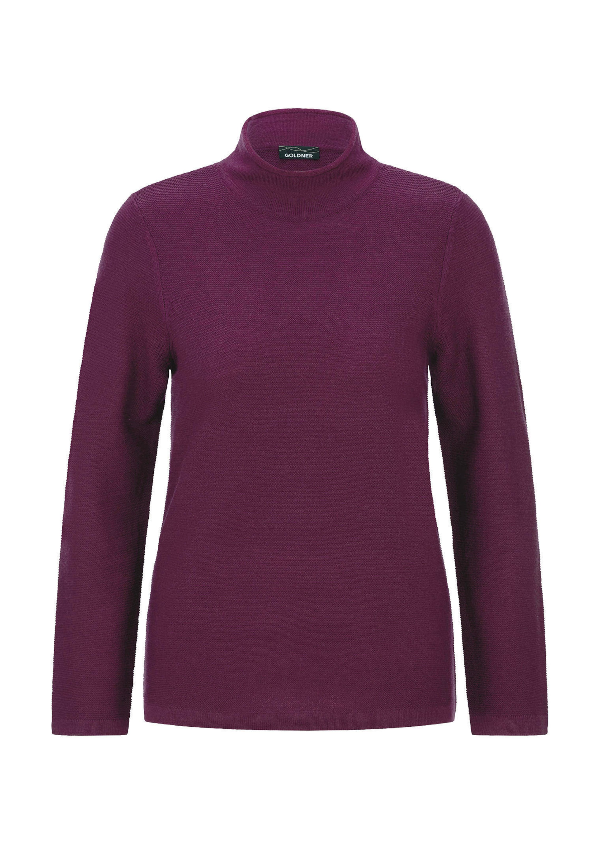 Pull en tricot fin avec col montant