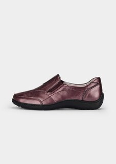 Élégants mocassins en cuir souple thumbnail 4