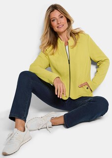 Jersey blazer met ritssluiting thumbnail 4