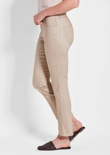 Gemusterte Hose CARLA in schimmerndem Blumenprint thumbnail 4