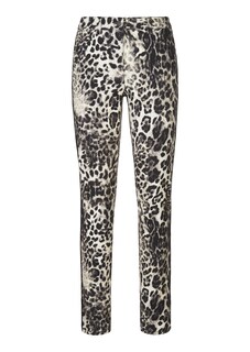 Bedrukte stretchbroek met unieke print thumbnail 2