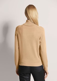 Figurnaher Feinstrickpullover thumbnail 4