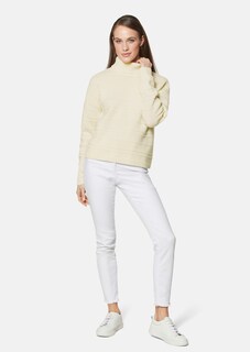 Rollkragen-Pullover mit dezenten Strickdetails thumbnail 3
