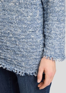 Tricot pullover van effectgaren met pailletten thumbnail 5