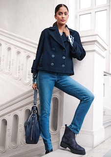 Caban-Jacke im Oversized-Look thumbnail 1