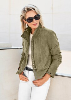 Jacke aus Ziegenvelours-Leder thumbnail 1