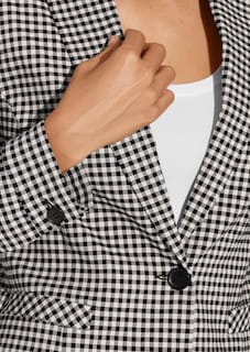 Blazer in feinem Vichy-Karo thumbnail 6