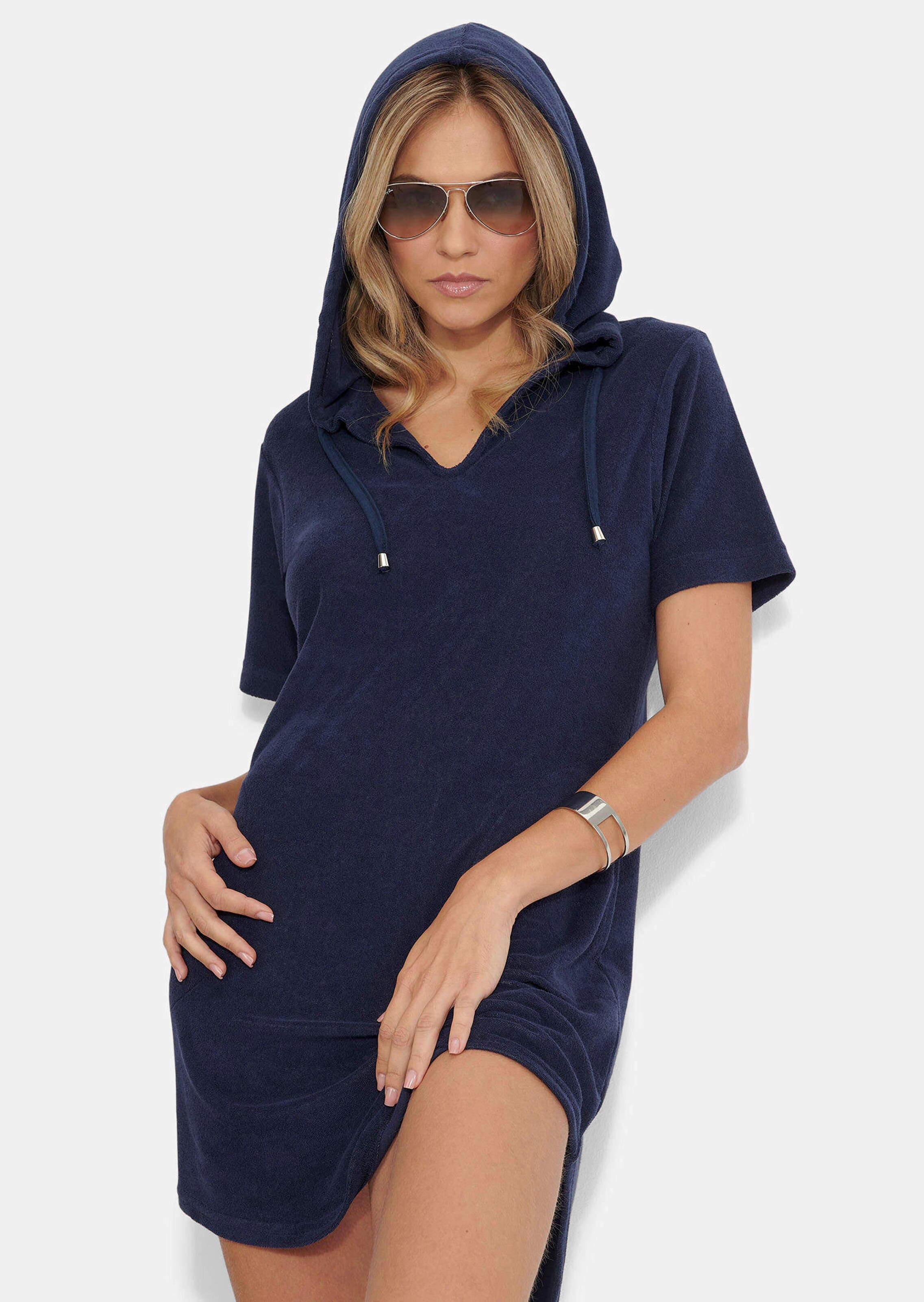 Robe en éponge à capuche thumbnail 3