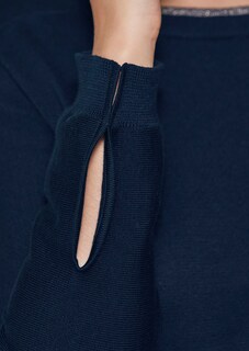 Plain cotton jumper thumbnail 5