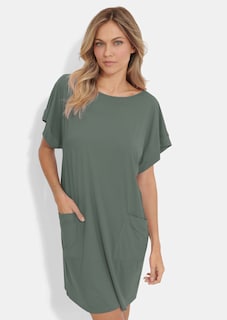 Strandkleid mit aufgesetzten Taschen thumbnail 1