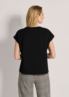 Shirt mit floralem Pailletten-Motiv thumbnail 4