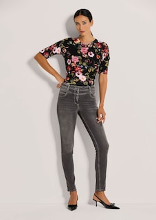 Schlanke Five-Pocket-Jeans thumbnail 3