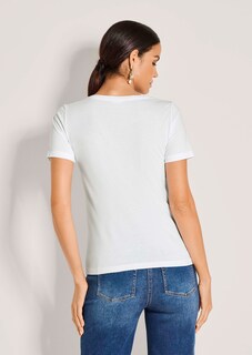 Basic-Shirt mit Rundhals thumbnail 4