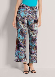 Weite Sommerhose mit Unikat-Print thumbnail 2