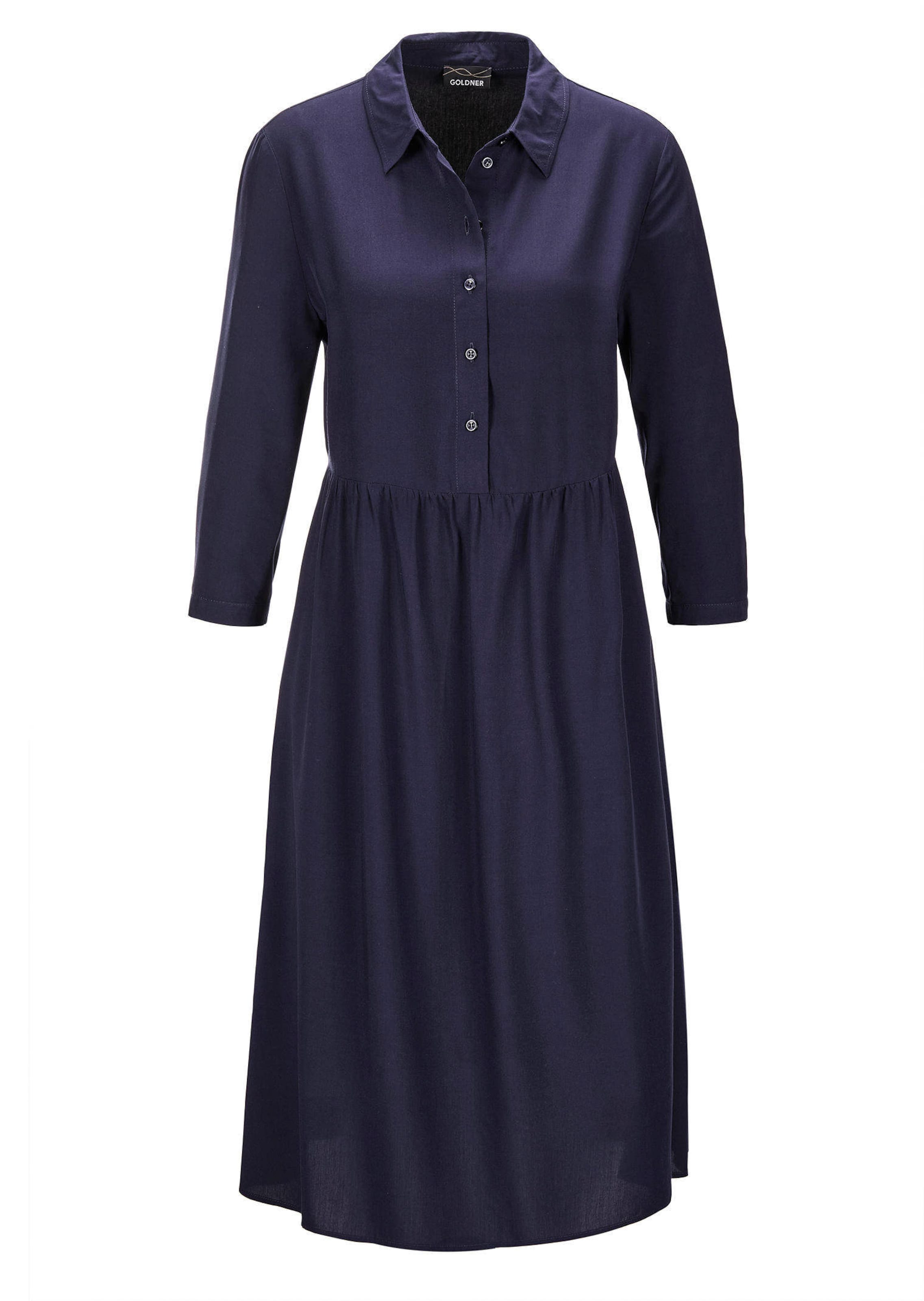Kleid in Hemdblusenform