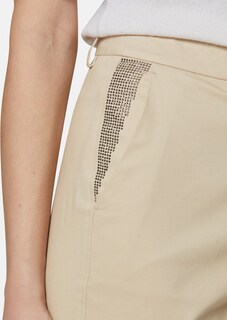Schlanke Hose mit Strass-Akzenten thumbnail 6