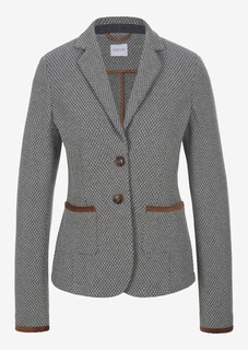 Blazer aus Struktur-Jersey thumbnail 7