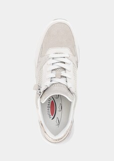 Leren sneakers met ritssluiting thumbnail 2
