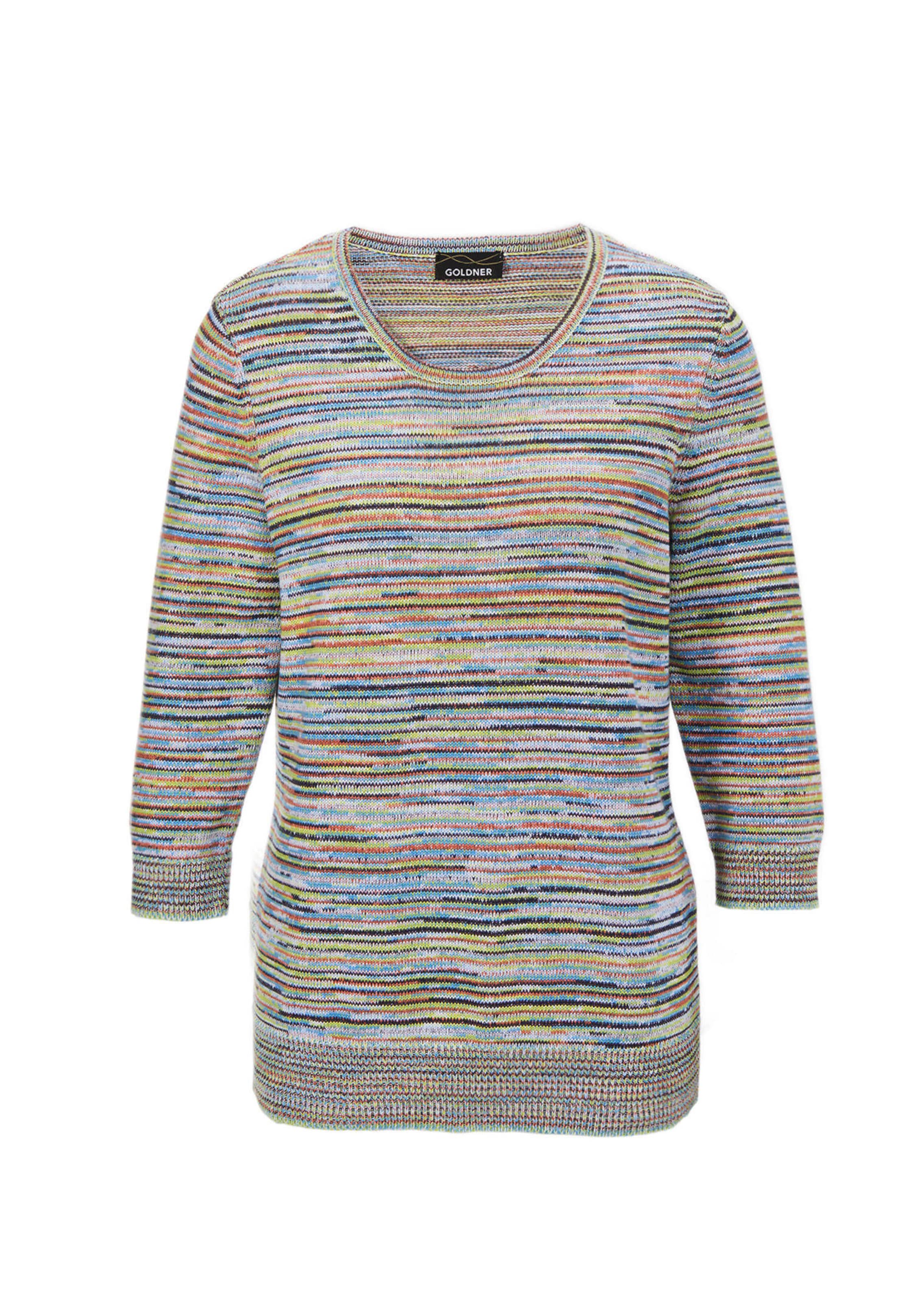 Kombistarker Multicolor-Ringelpullover