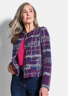 Veste Jacquard en jersey structuré thumbnail 4
