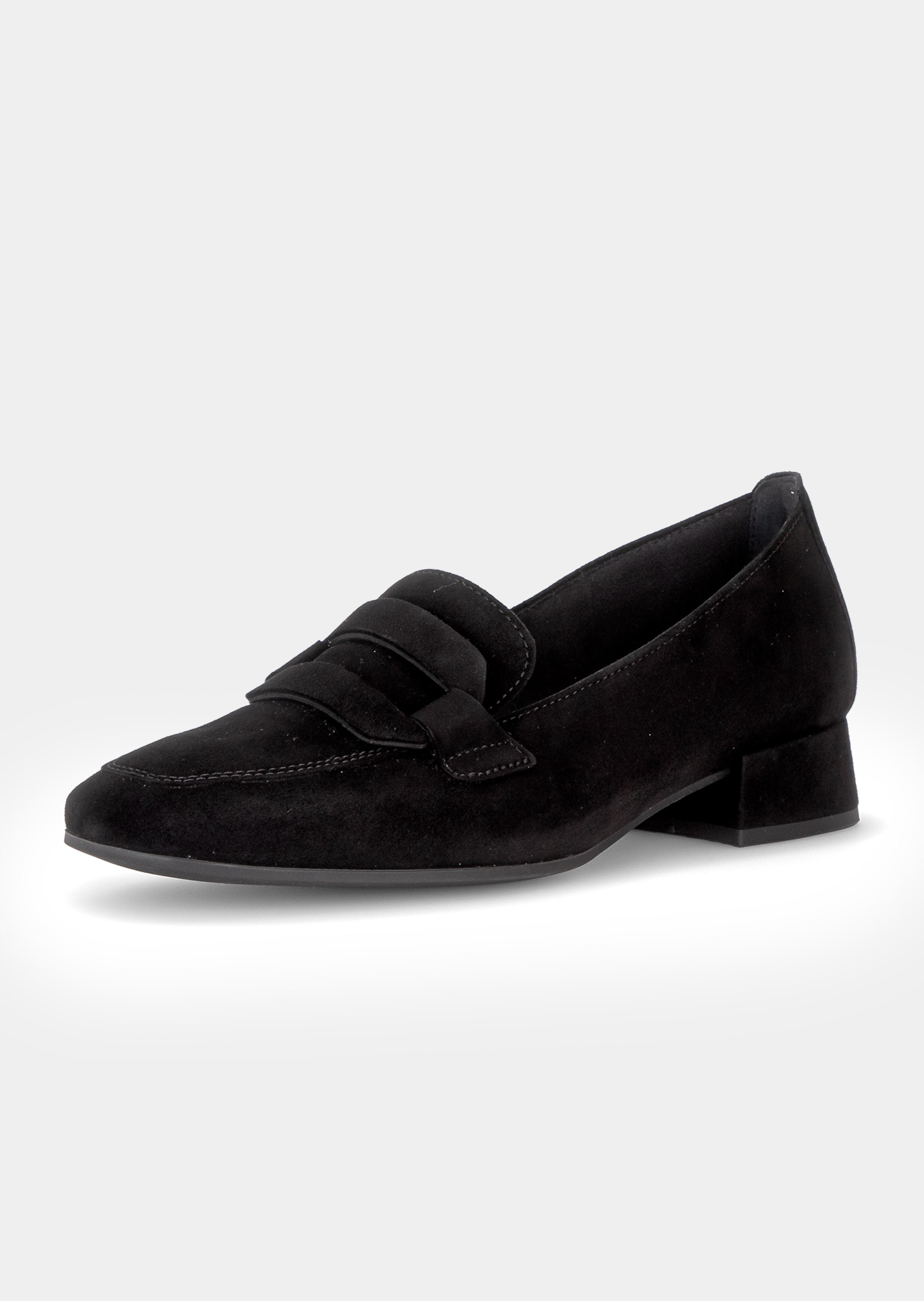 Slipper aus Leder mit Zierelement