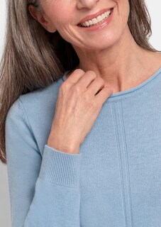 Tricot pullover van zuivere merinowol thumbnail 5