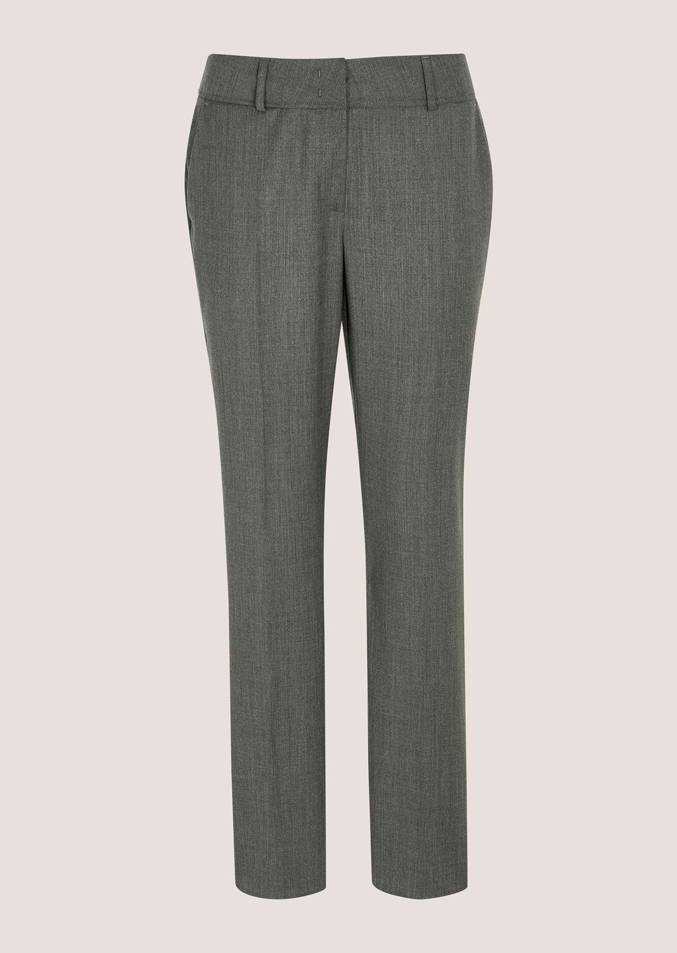Broek met scheerwol met gestreken vouwen thumbnail 6