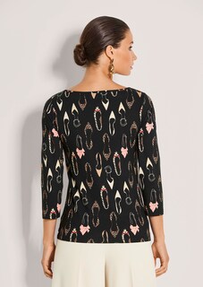 Jersey shirt met schoenprint thumbnail 4