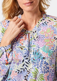Druckbluse aus hochwertiger Viskose thumbnail 5